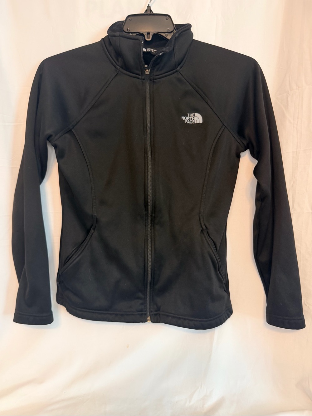 The North Face Black Softshell Full Zip Jacket Women’s Medium